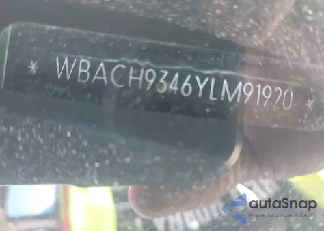 2000 BMW Z3 2.3 from USA, damaged, VIN WBACH9346YLM91920